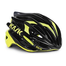 Kask 모지토 헬멧, Black + YellowFluo, 1개