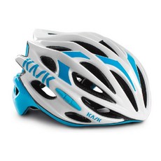 Kask 모지토 헬멧, White + LightBlue, 1개