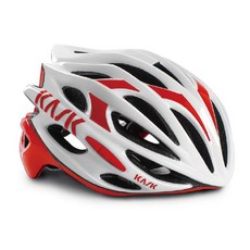 Kask 모지토 헬멧, White + Red, 1개