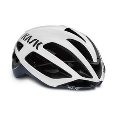 Kask 프로톤 헬멧, WHITE + NAVYBLUE, 1개