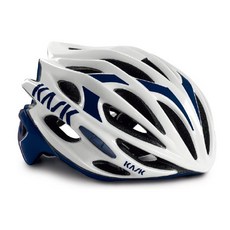 Kask 모지토 헬멧, White + NavyBlue, 1개