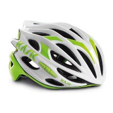 KASK 自行車頭盔, 白色 + 石灰