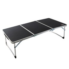 그린비 알루미늄 3 폴딩 접이식 캠핑 미니 테이블 + 전용 케이스, 혼합 색상