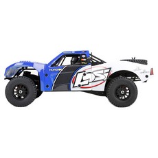 TLR Racing LOS03008T2 2셀 풀 세트 Ai Baja Rey 1/10 Scale AVC RTR 4WD Trophy Truck + EP 6000mah 2S 30C 리포 배터리 + AI 급속 충전기 + ACC 풀 세트, Blue, 1개
