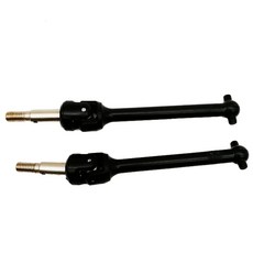 Subotech CJ0012 1/12 Official Plastic drive shaft assembly dog bone RC카 부품, 혼합 색상, 2개입