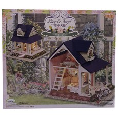 CUTE ROOM JS 西洋鏡微型 DIY 套件 CW0116 + 封面, 自行車天使