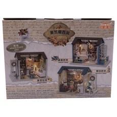 CHENWANG JS 디오라마 미니어쳐 DIY 키트 CW0107 + 커버, Forest Times, 1개