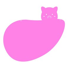 쿠 홈 인테리어 메모보드 MO 47 걸이형 핑크, 아크릴