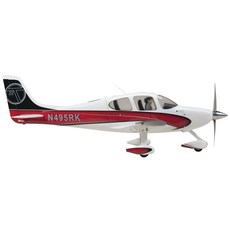 GREATPLANES GPMA1363 Cirrus SR22 .46-.72 GP/EP ARF RC 비행기, 혼합 색상, 1개
