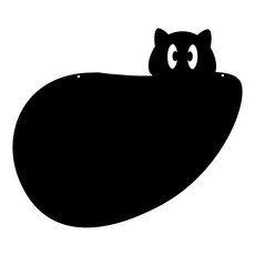 쿠 홈 인테리어 메모보드 MO 48 걸이형 블랙, 아크릴