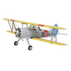 GREATPLANES GPMA1349 MILITARY STEARMAN .91-1.20 ARF RC 비행기, 혼합 색상, 1개