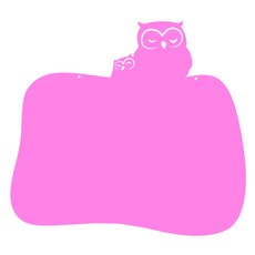 Kuu 家居裝飾備忘錄板 MO 41 掛粉色, 亞克力