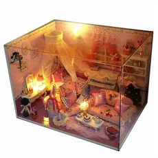 CUTE ROOM JS Diorama 微型 DIY 套件 DK0169, 公主日記