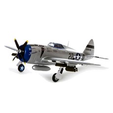 MULTIPLEX EFL8450 PNP버전 P-47 Razorback 1.2m PNP RC 비행기, 혼합 색상, 1개