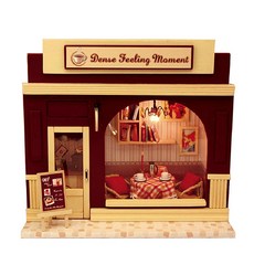 CUTE ROOM JS Diorama 微型 DIY 套件 DK0179, 密集的感覺時刻