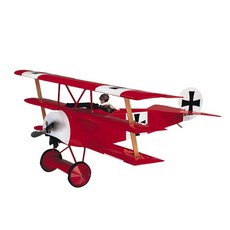 GREATPLANES GPMA1142 EP Fokker DR1 Triplane WWI Parkflier ARF RC 비행기, 혼합 색상, 1개
