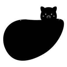 쿠 홈 인테리어 메모보드 MO 47 걸이형 블랙, 아크릴