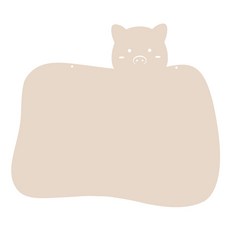 Kuu 家居裝飾備忘錄板 MO 42 掛米色, 亞克力