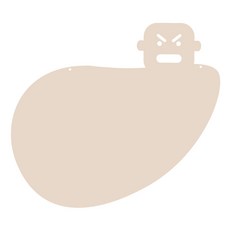 쿠 홈 인테리어 메모 보드 MO 45 걸이형 베이지, 아크릴