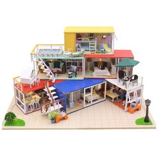 FENGZI JS DIY模型場景集裝箱屋 FZ0265, 混色