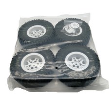 Austar 3020E 1.9 Inch 103mm 1/10 Scale Tires with Wheel Rim RC 휠, 혼합 색상, 2세트