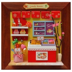 FENGZI JS DIY模型糖果房 FZ0279, 混色