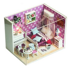 ANZHE JS 디오라마 DIY 키트 Queen's Dream AZ0044, 혼합 색상, 1개