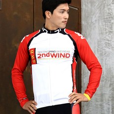 세컨윈드 레드38 긴팔저지 JL122