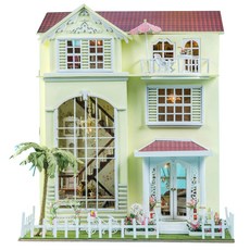 iiECREATE Az Mall 安哲 JS 西洋鏡 DIY 套件 Happy House AZ0002, 混色