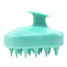 아리코 고양이 강아지 샴푸 목욕 브러시 9.5 x 8 x 7.3 cm, 민트, 1개
