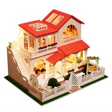 ANZHE JS模型場景DIY組 粉色的夢 AZ0010, 混色