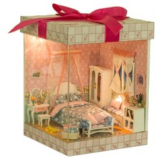 ENTAI JS DIY 디오라마 기프트 박스 ET0202, 핑크, 1개