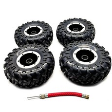 Austar 3024SR 1/10 130mm空氣壓力胎RC輪 4入, 混色, 4件