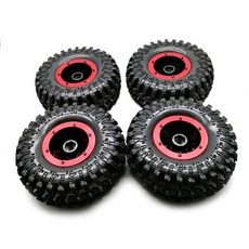 Austar 3022RD 1/10 130mm空氣壓力胎RC輪 4入, 混色, 4件