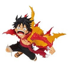BANPRESTO One Piece SCuitures BIG BIG 雕刻之王巔峰戰世界路飛手辦, 1個