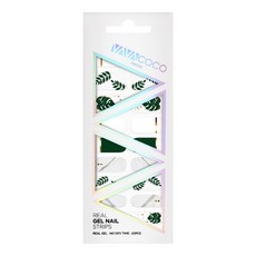 바바코코 믹스매치 플랜트 젤네일 스트립 스티커, 1.그린, 1개