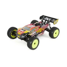 TEAMLOSI LOS04001 Losi 8IGHT-T 1/8 4WD Gasoline RTR AVC System Truggy w/DX2E Radio Starter Box & .31 Gas Engine RC 카, 혼합 색상, 1개