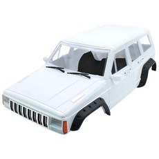 injora 1/10車身殼 RC車車身 AX-275, 白色的, 1個