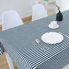 비케이 코튼 테이블보 북유럽 정원 느낌, 13, 120 x 160 cm