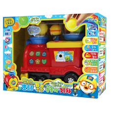 뽀로로 말하는 퐁퐁 공놀이기차 완구, 랜덤 발송, 1개