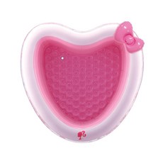 디코랜드 바비 쿠션 하트 풀 유아 풀장, 혼합 색상, 1개