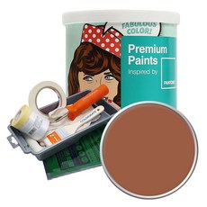 노루페인트 팬톤 내부용 벽면 저광 페인트 세트, 18-1239Sierra, 1L, 1개