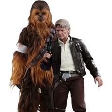 星際大戰角色公仔 韓·索羅+丘巴卡, 1套