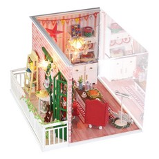 iiECREATE Az Mall 包含 JS DIY 立體模型套件聖誕快樂封面, 混色