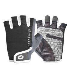 지맥스 남성용 브랜뉴 아웃도어 반 장갑 GMS10061, 블랙