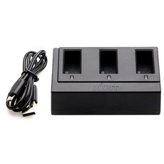 DROGEN 100C/100F 3 芯充電器 + USB 數據線, 單色, 1套