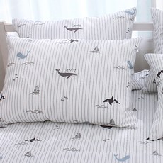 CHOUETTROOM 鯨魚泡泡紗枕頭套