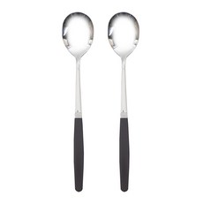 Pick Me 彩色基本款成人湯匙, 巧克力, 2個