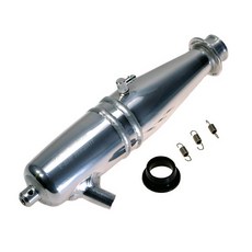 OS72106040 T-2040 TUNED SILENCER ASSEMBLY RC零件, 混色, 1套