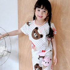 메이키즈 키즈용 간식타임 5부 쟈가드 실내복